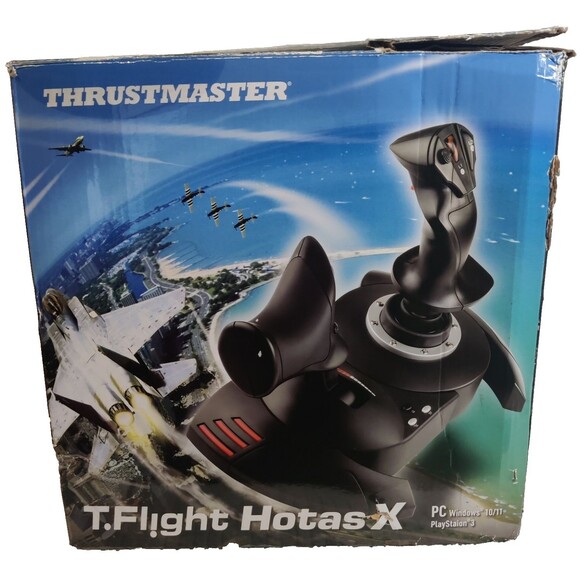 THRUSTMASTER HOTAS X Joystick with detachable Throttle PC, PS3/4/5 (2960703) NOB - Picture 1 of 16